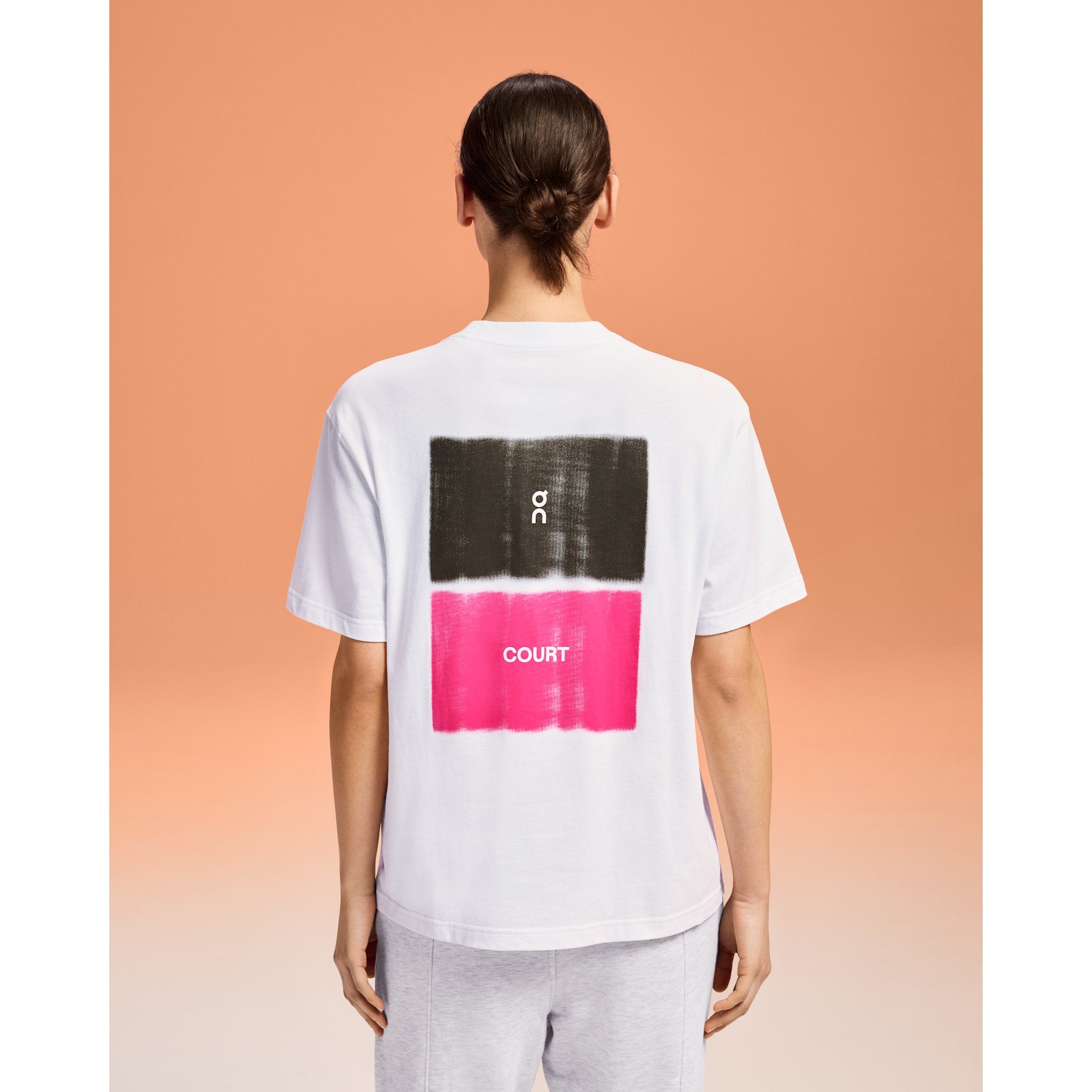 On Club-T Graphic Tennis White