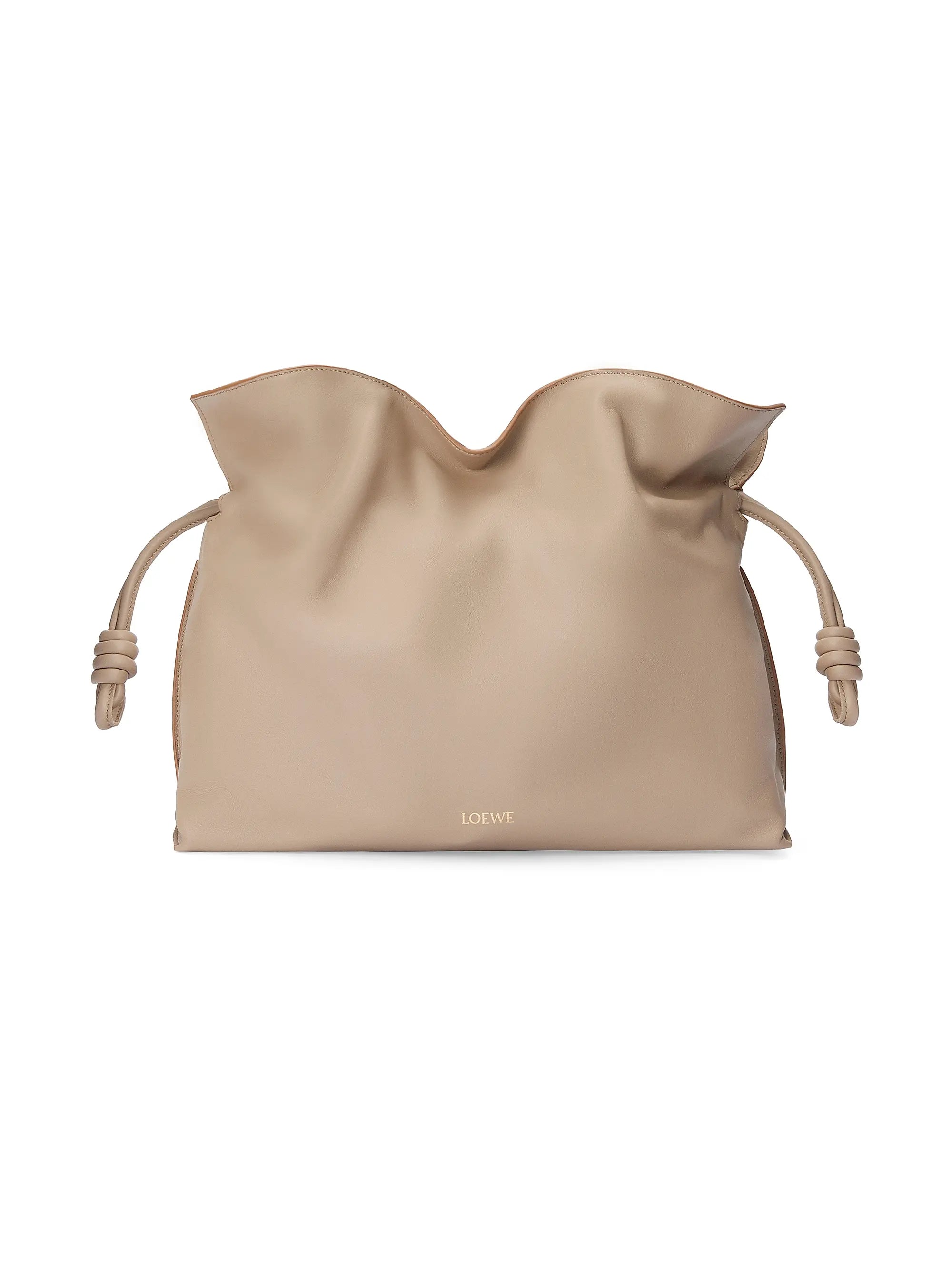 LOEWE Large Flamenco Leather Clutch