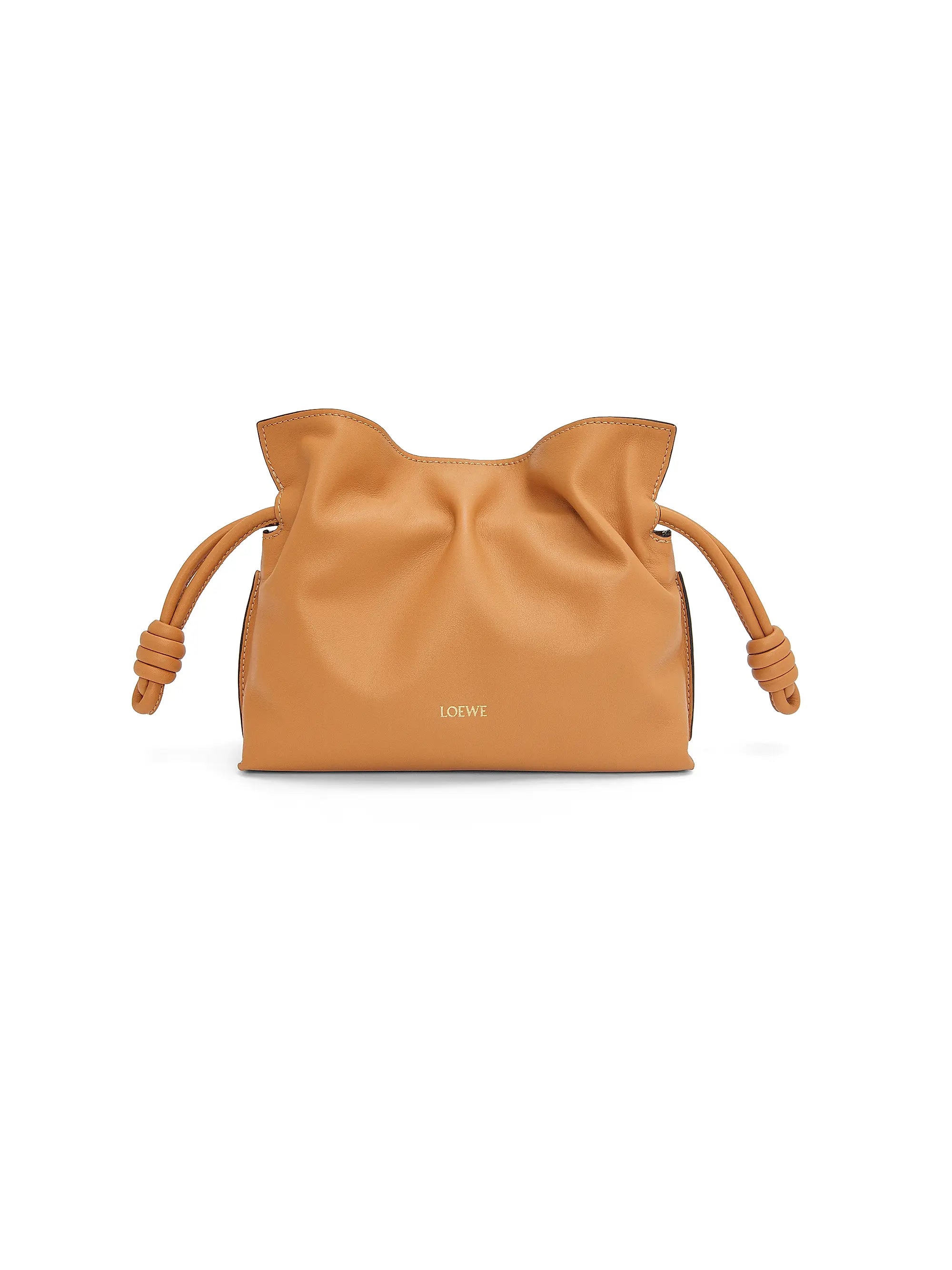 LOEWE Flamenco Mini Leather Clutch