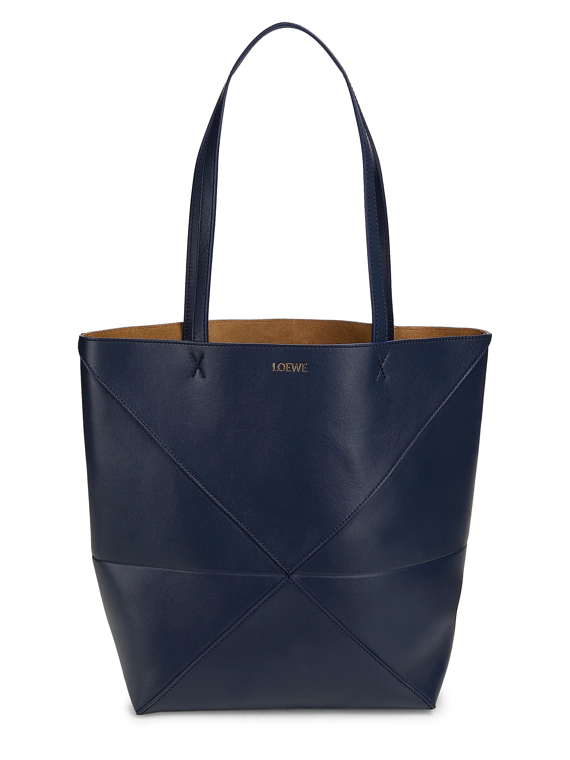 LOEWE Puzzle Shiny Leather Tote