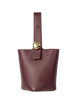 LOEWE Mini Pebbled Leather Bucket Bag