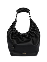 LOEWE Small Squeeze Leather Hobo Bag