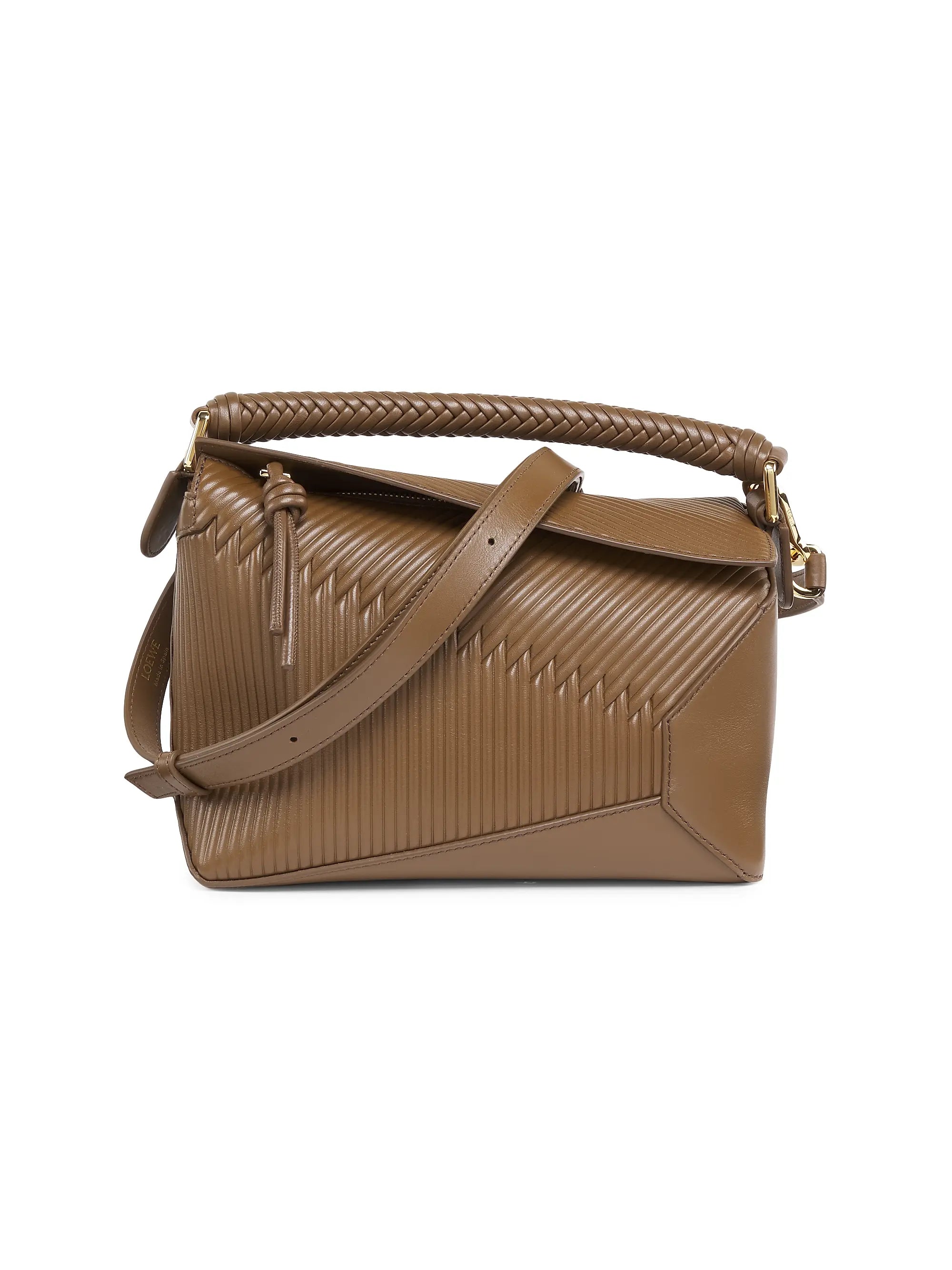 LOEWE Small Puzzle Edge Diamond Shoulder Bag