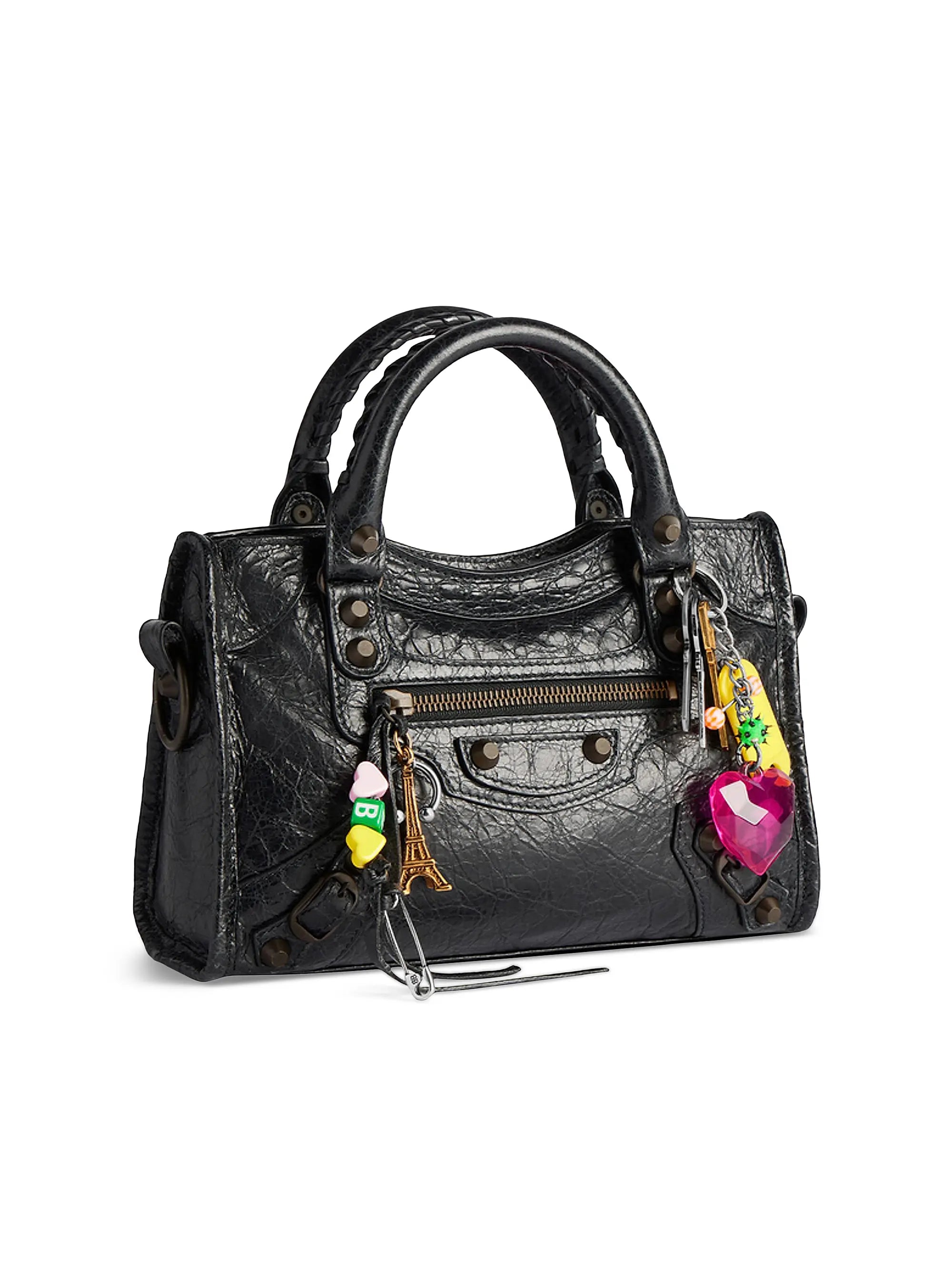Balenciaga Le City Mini Bag with Charms
