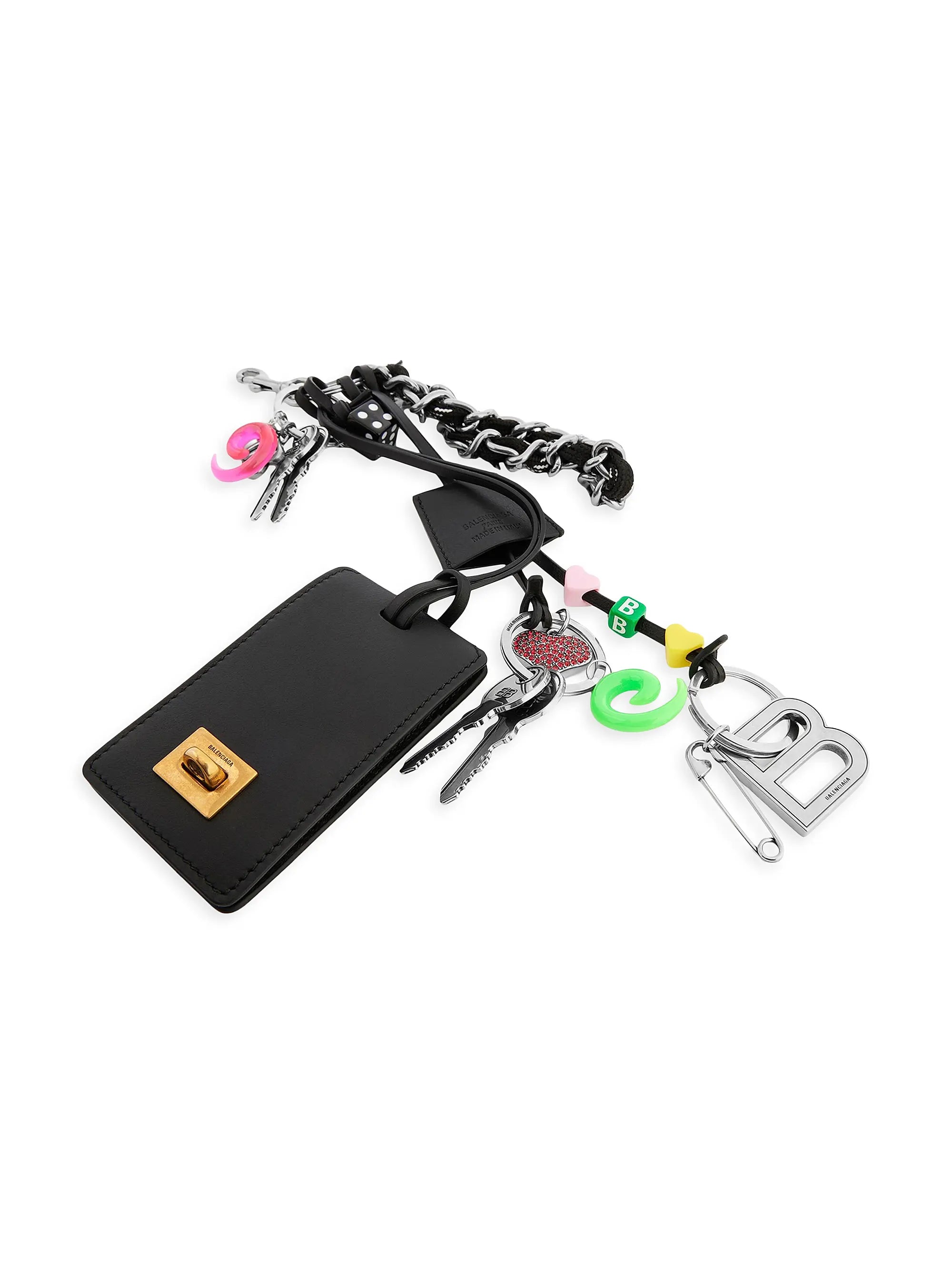 Balenciaga Keychain Rodeo Tag Full Charm