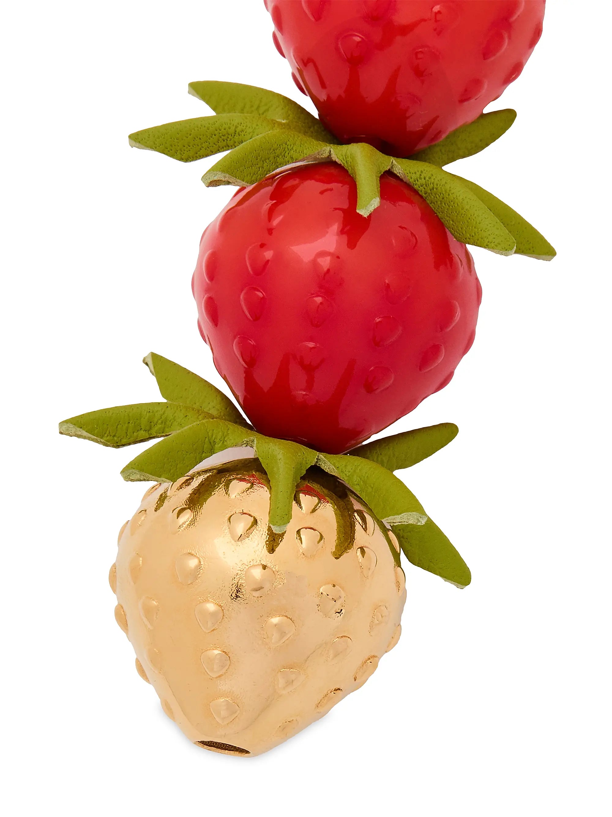 LOEWE Strawberry Leather Charm