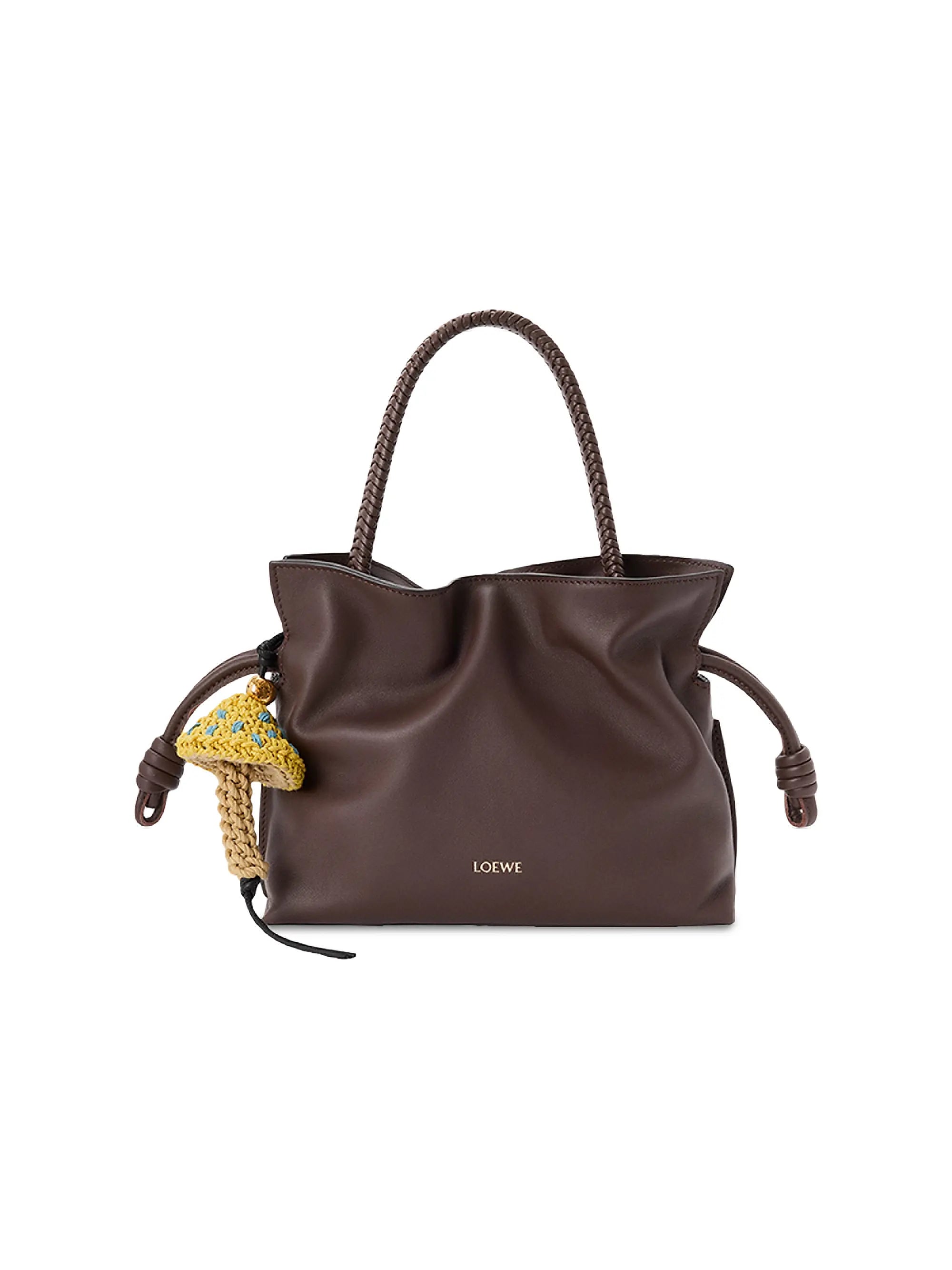 LOEWE Linen-Blend Mushroom Charm