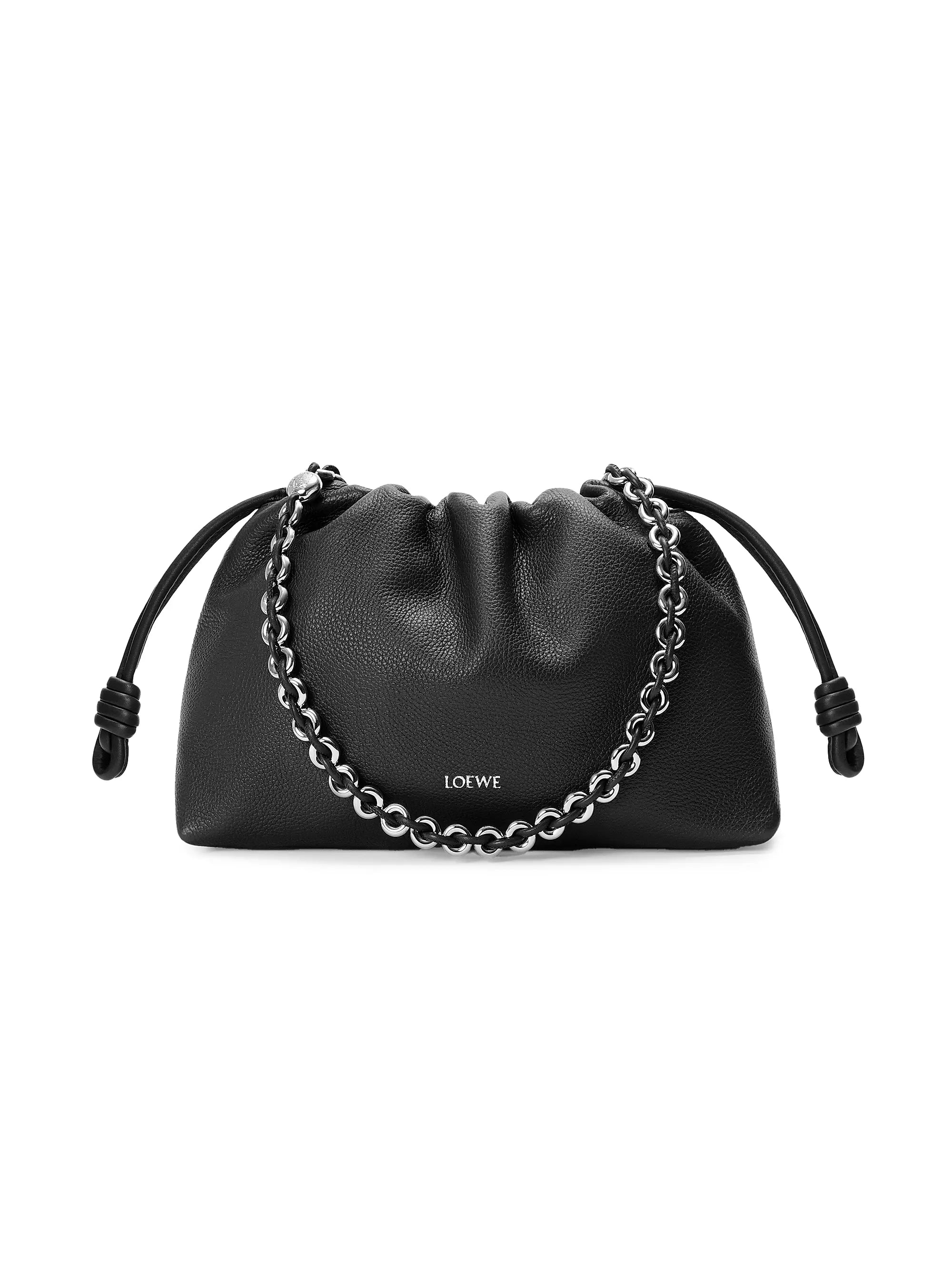 LOEWE Medium Flamenco Leather Clutch