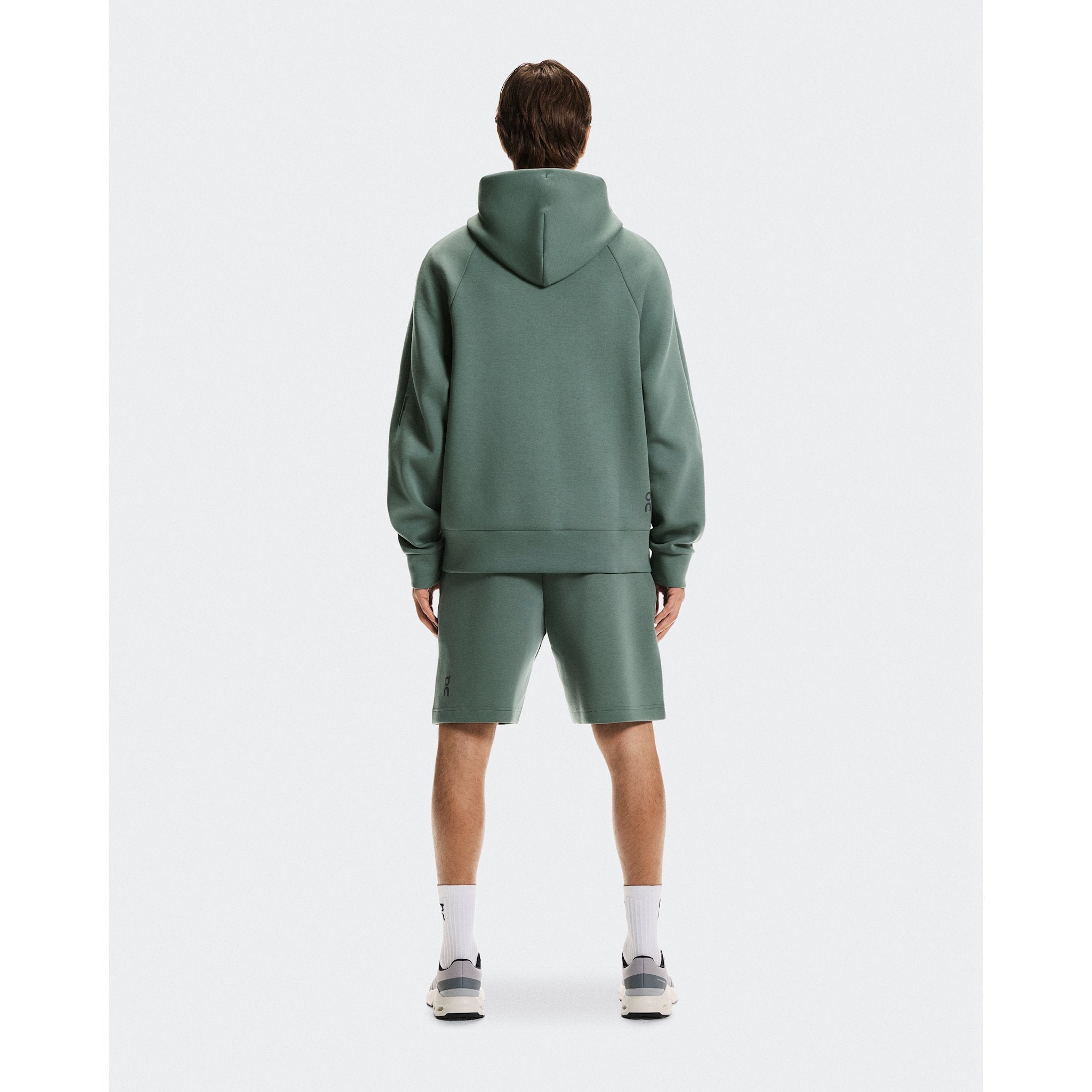 On Focus Tech Zip Hoodie Olive