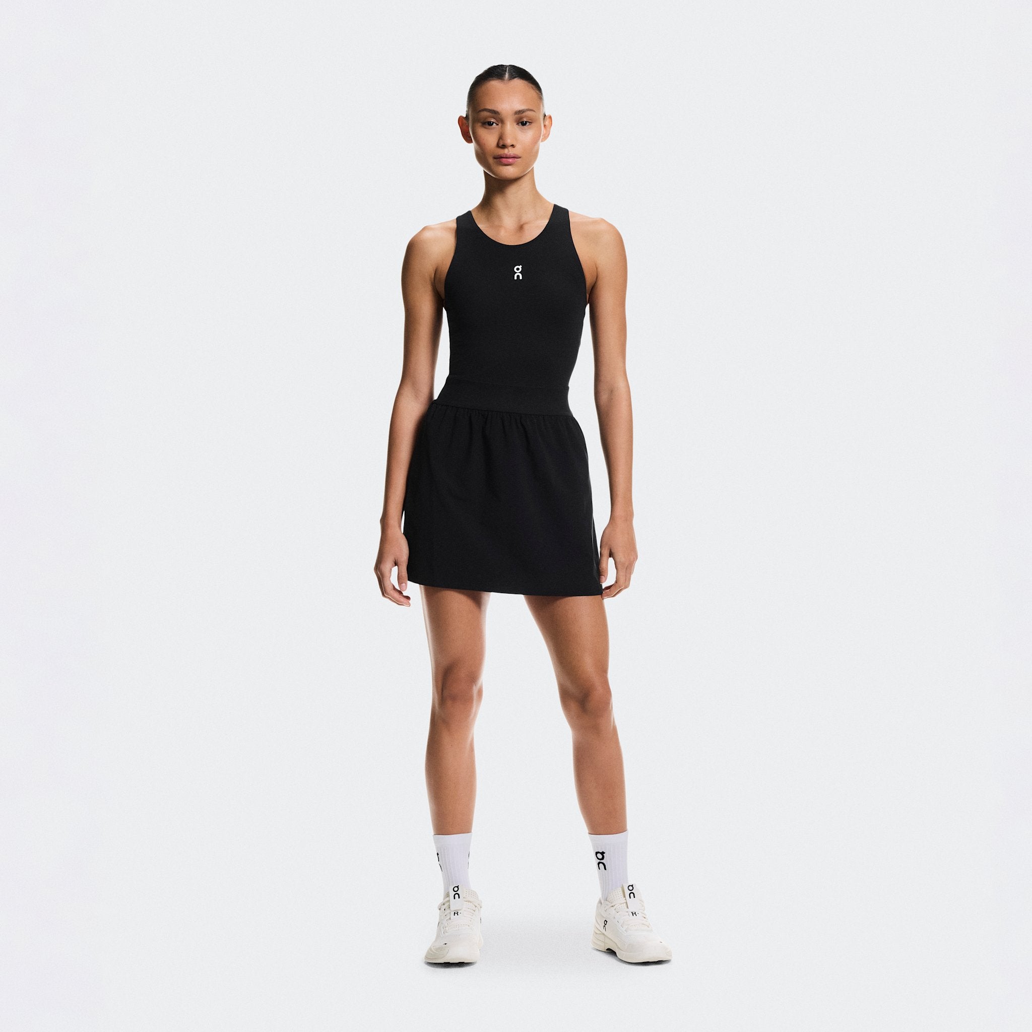 On Court Dress Split Black