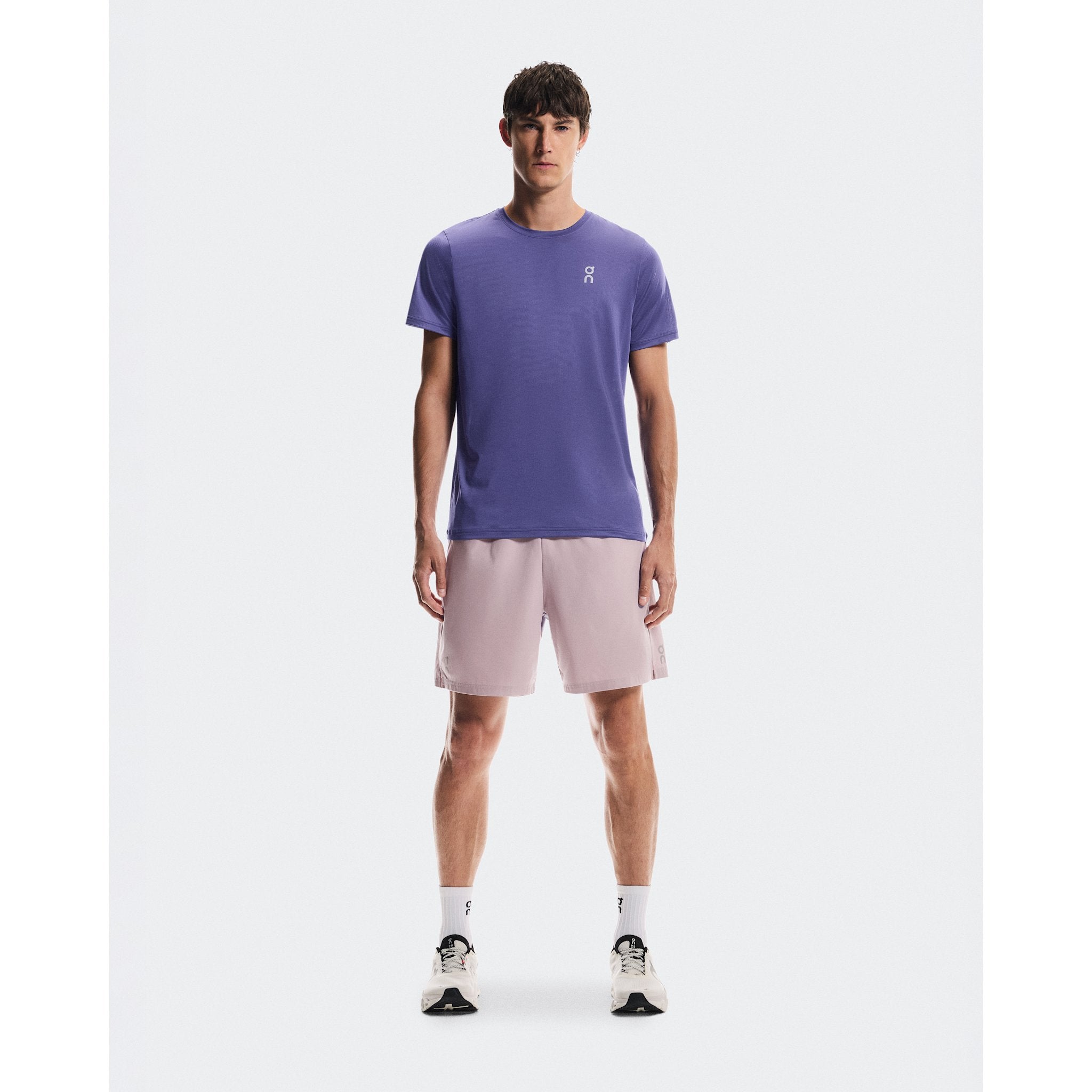 On 7" Core Shorts Heron