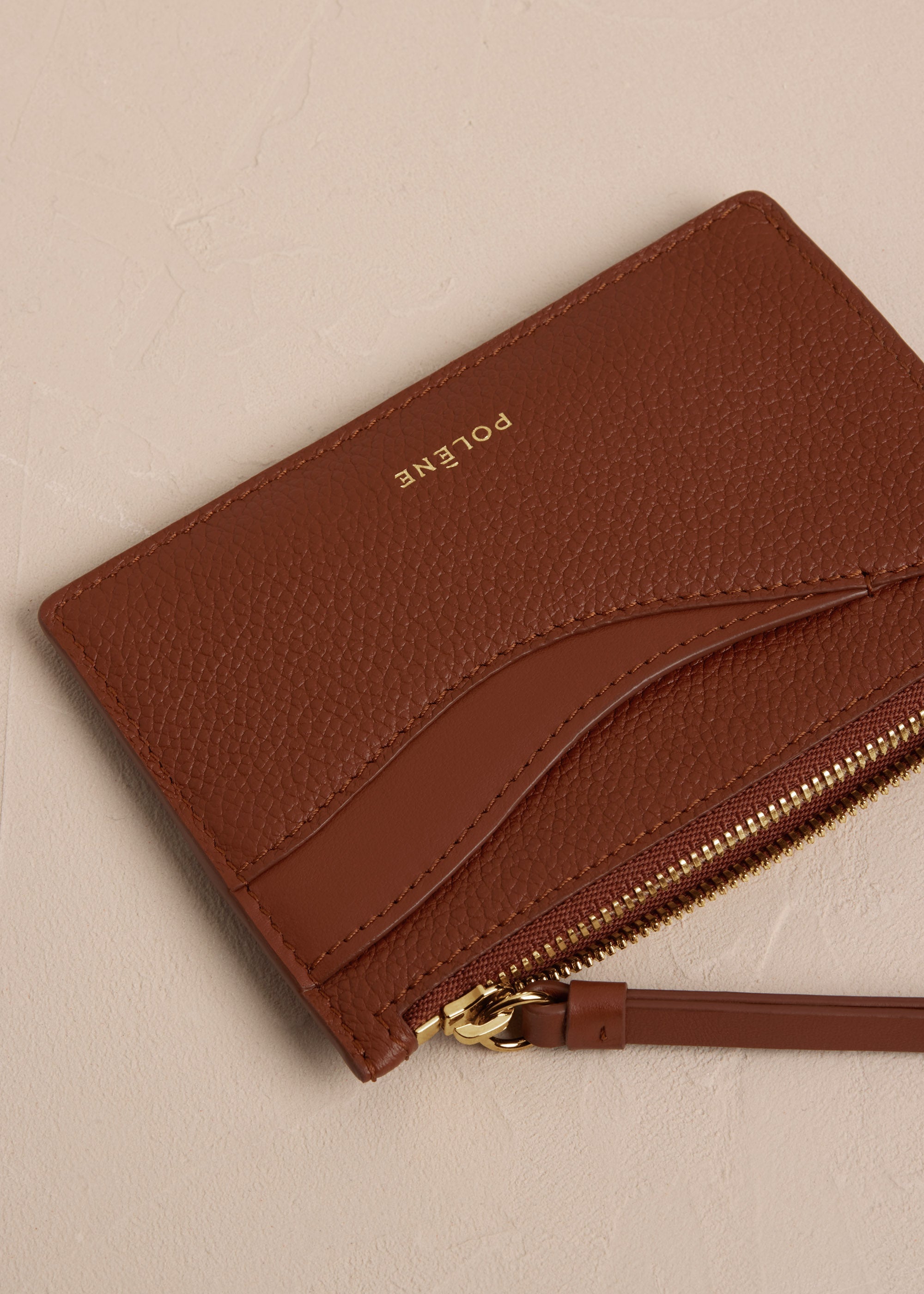 Polene Pouch Sierra Mini - Duo Cognac