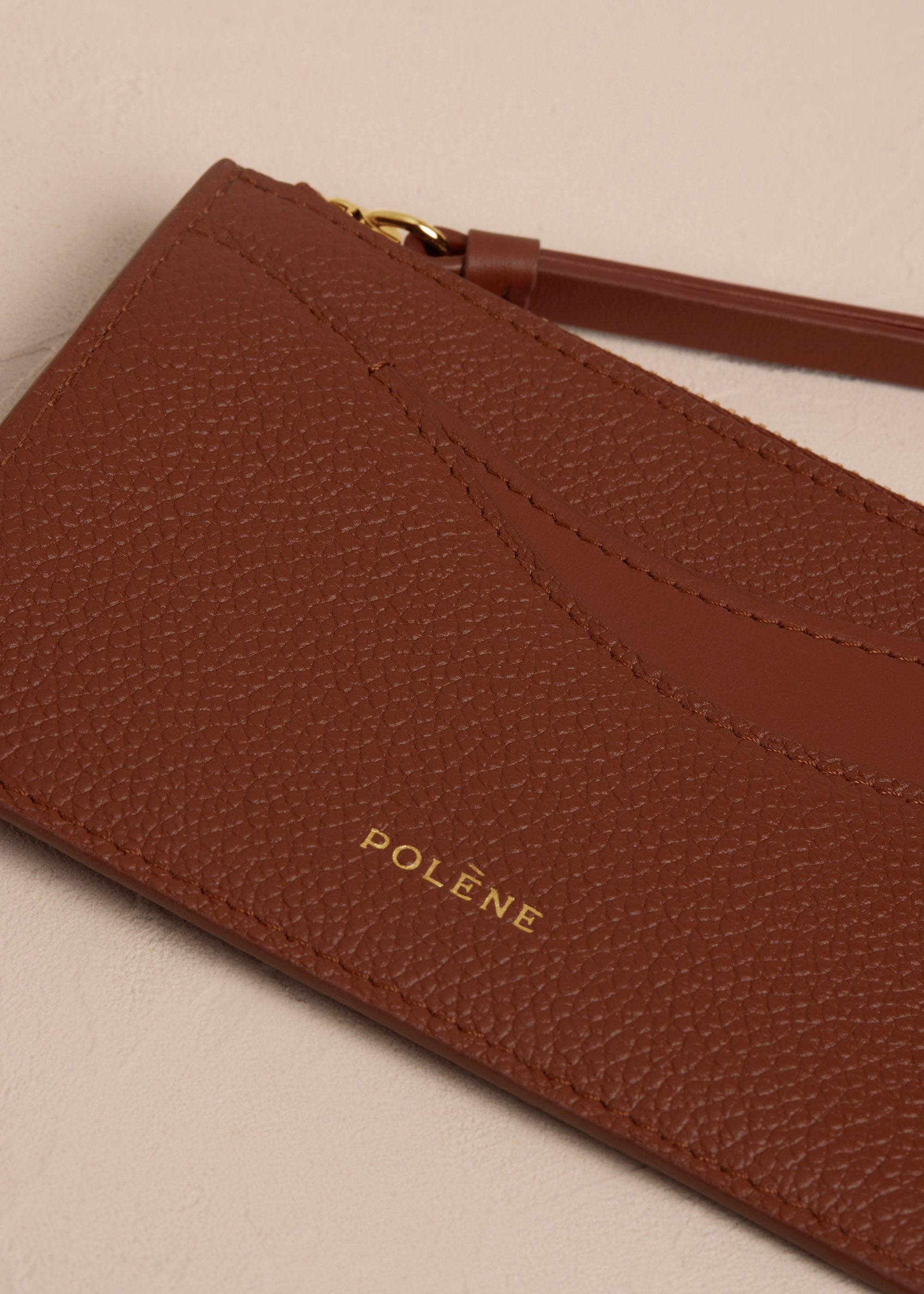 Polene Pouch Sierra Mini - Duo Cognac