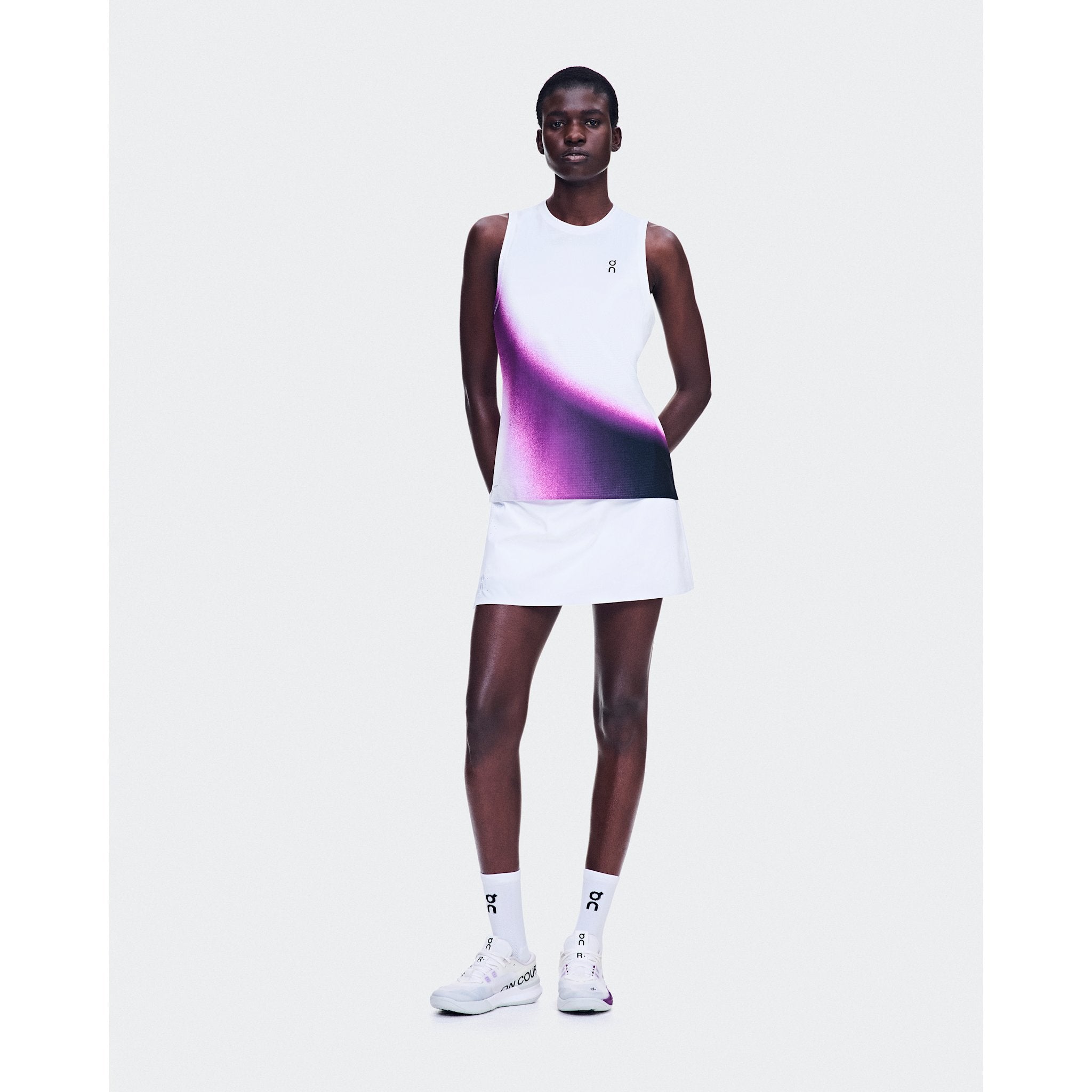 On Court Tank Swing White | Cassis