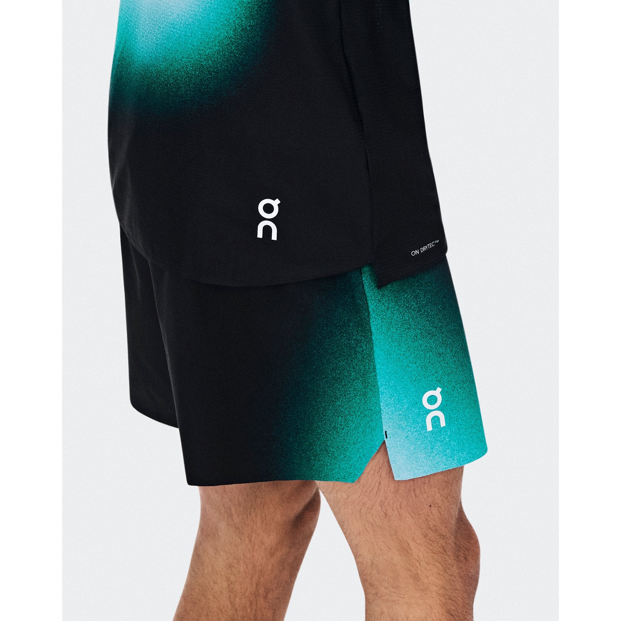 On 5" Court Shorts Swing Black | Neem