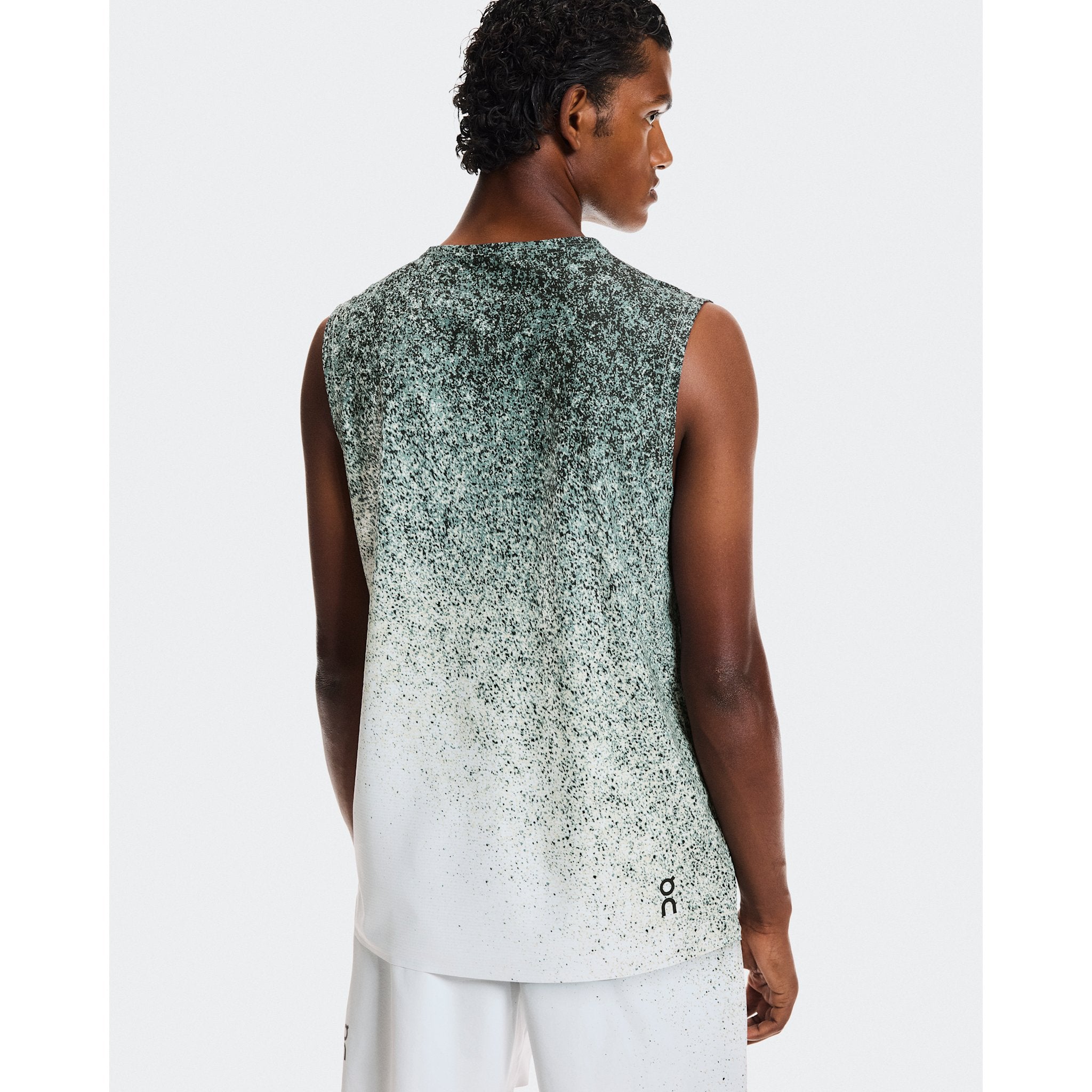 On Court Tank Fade Mineral | White