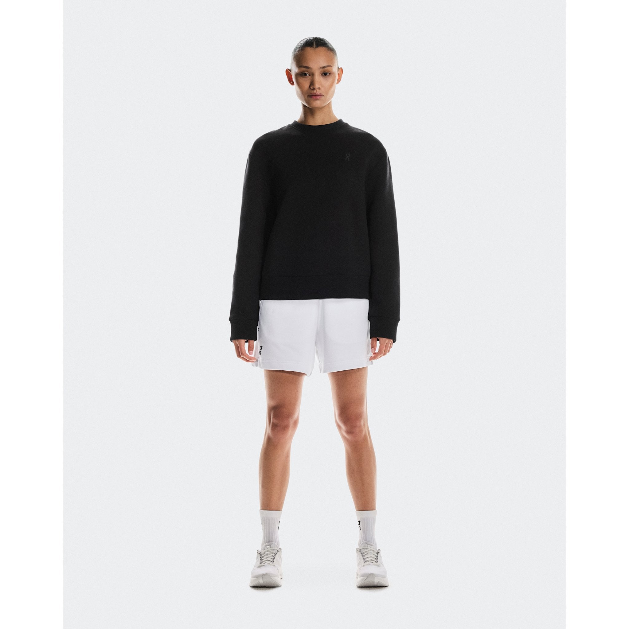 On Focus Tech Crew Black