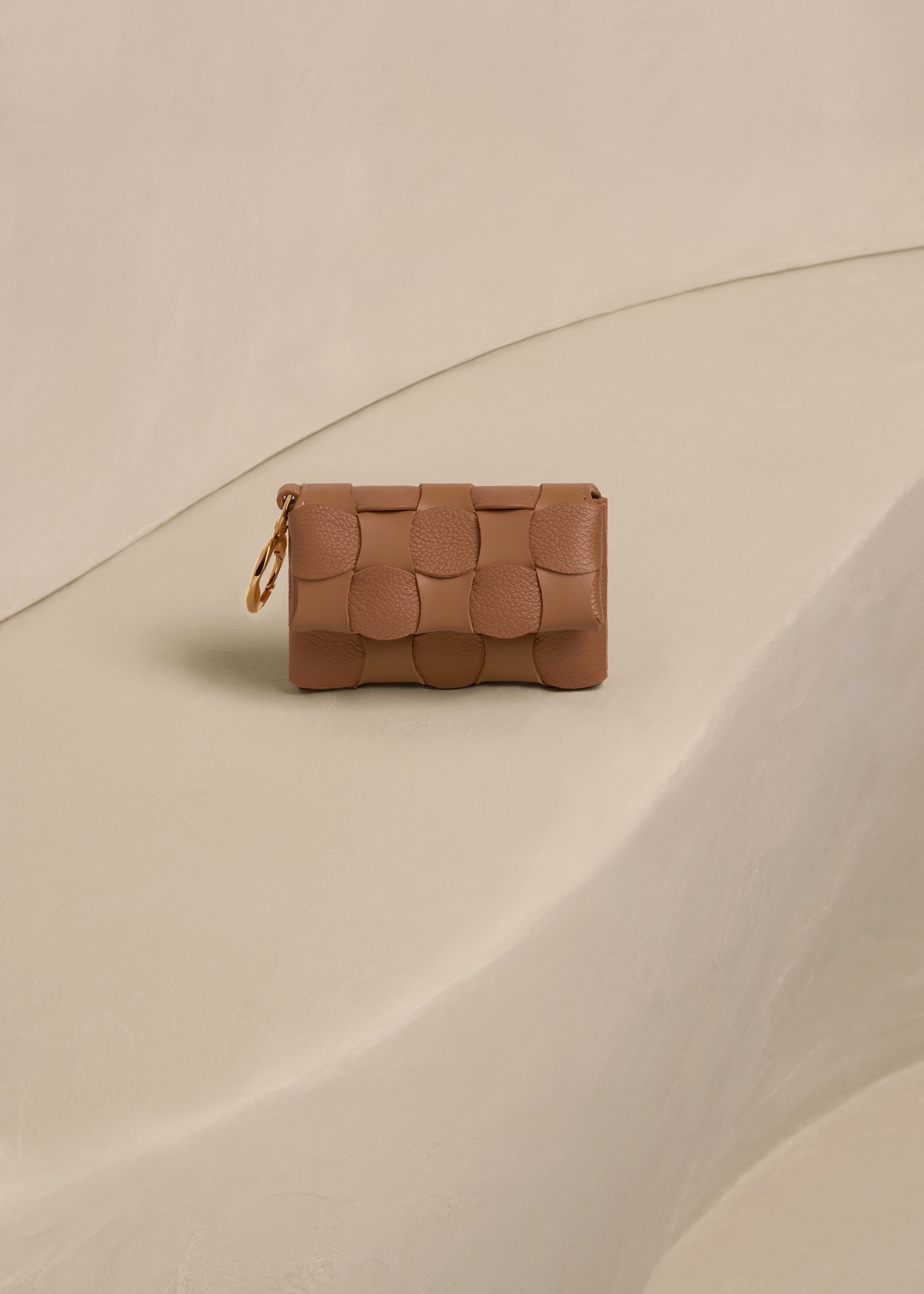 Polene Neiti Card Holder - Duo Camel