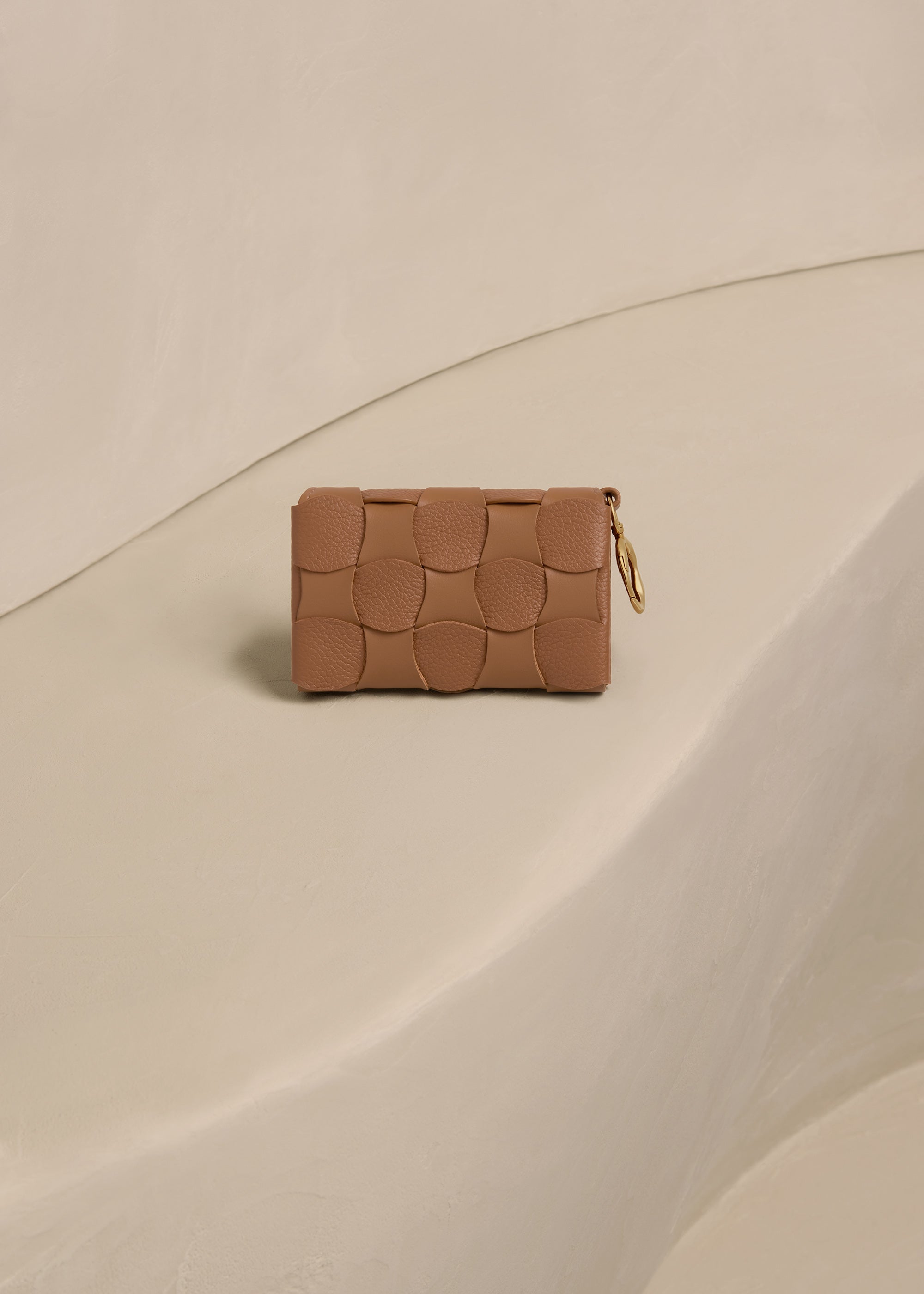 Polene Neiti Card Holder - Duo Camel
