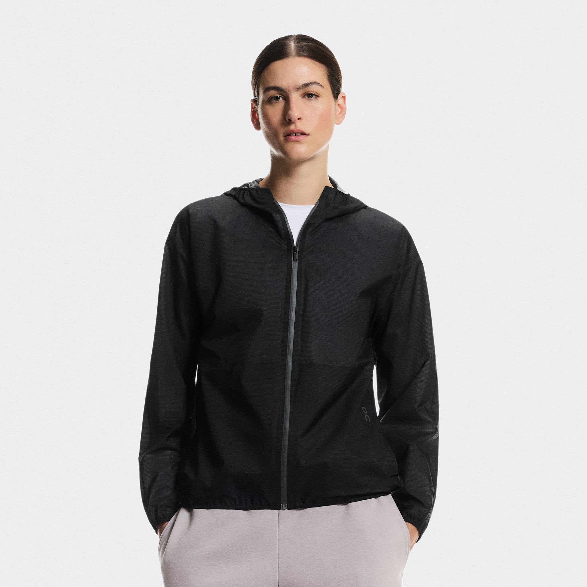 On Explore Lightweight Waterproof Jacket Black