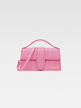 Jacquemus The Large Bambino Crossbody Flap Bag Pale Pink