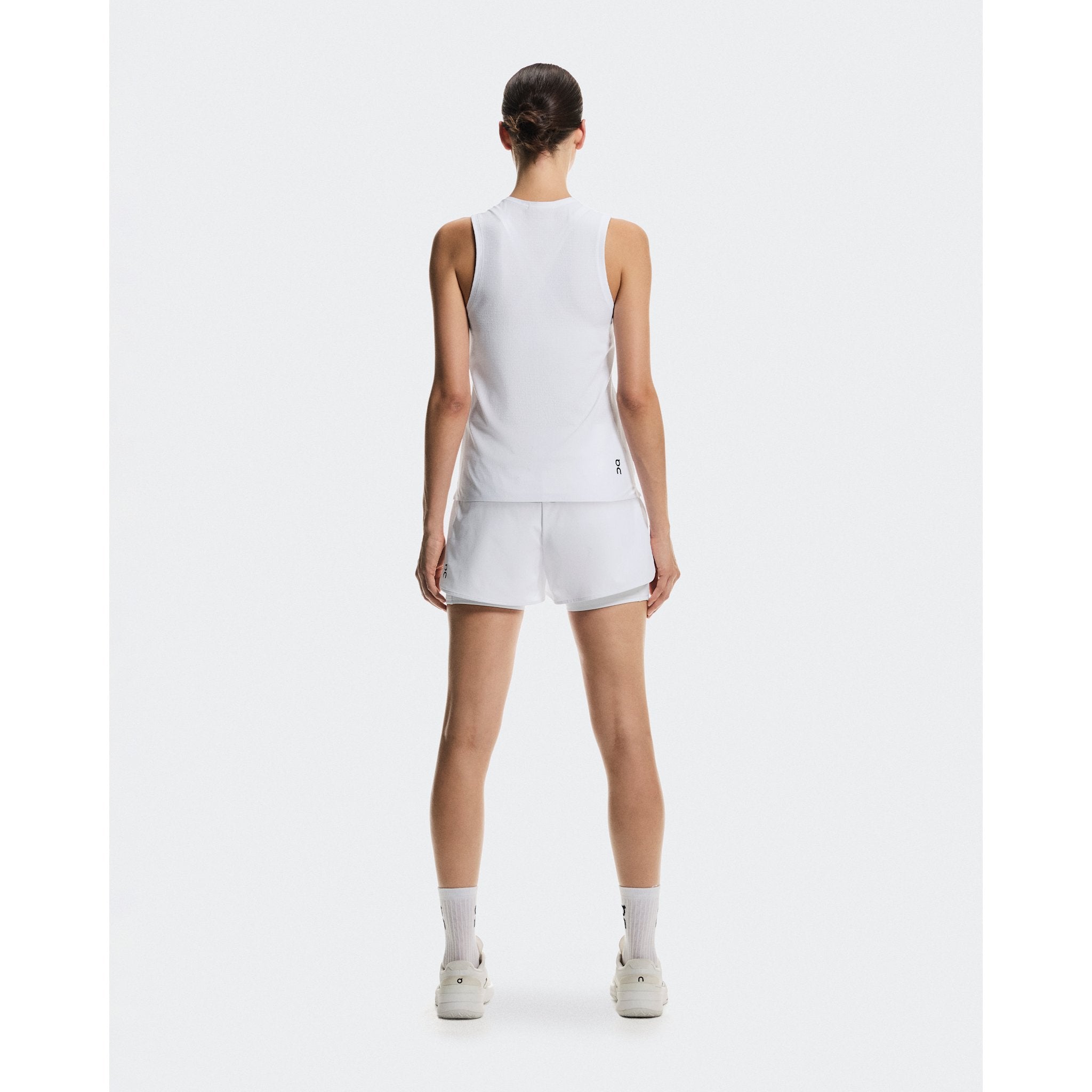 On 3" Court Shorts 2-in-1 White