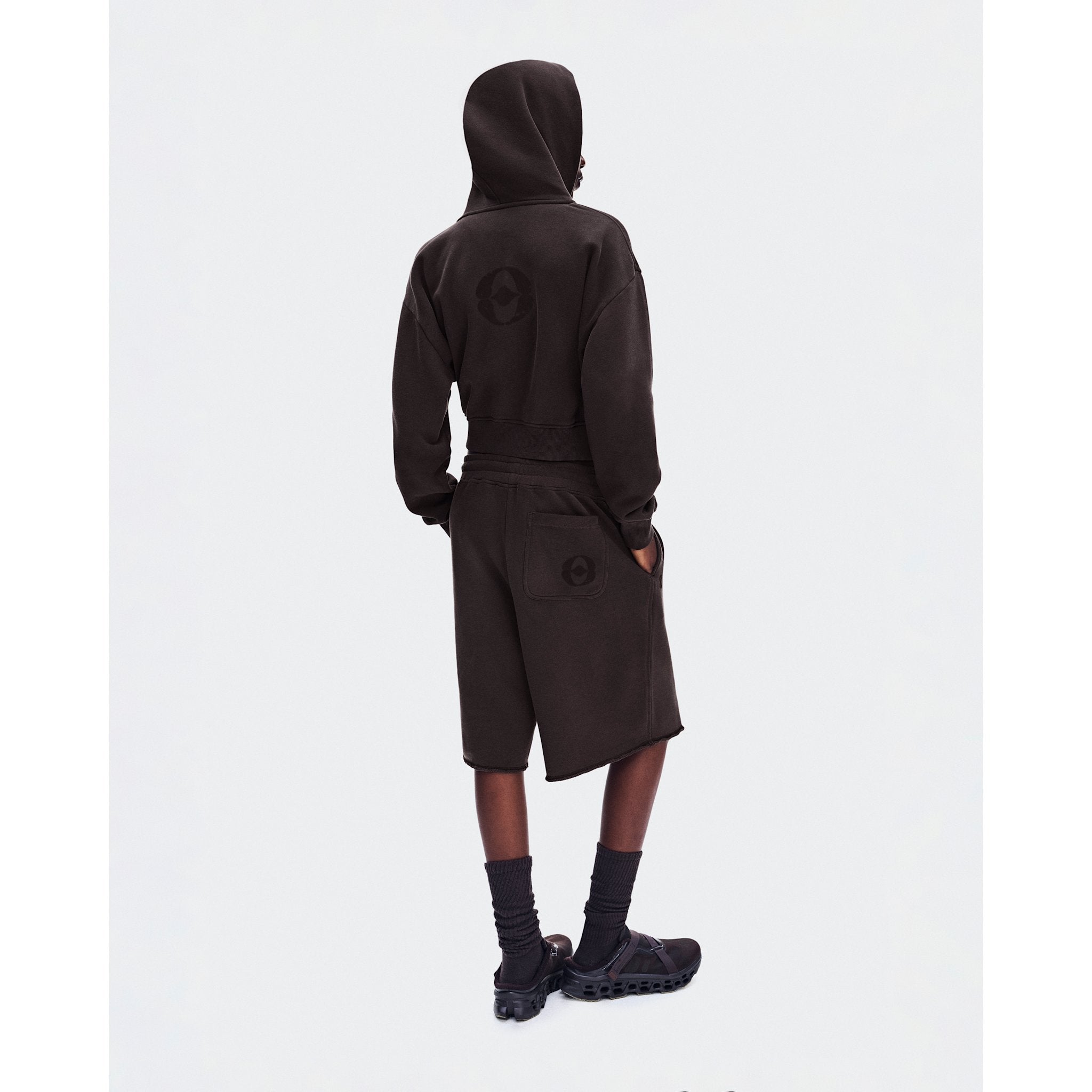 On Club Collective Full Zip Hoodie FKA Espresso
