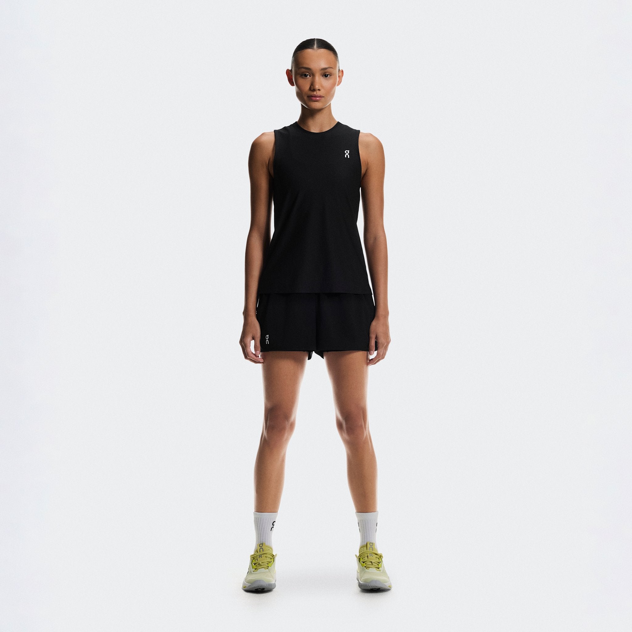 On 3" Court Shorts 2-in-1 Black