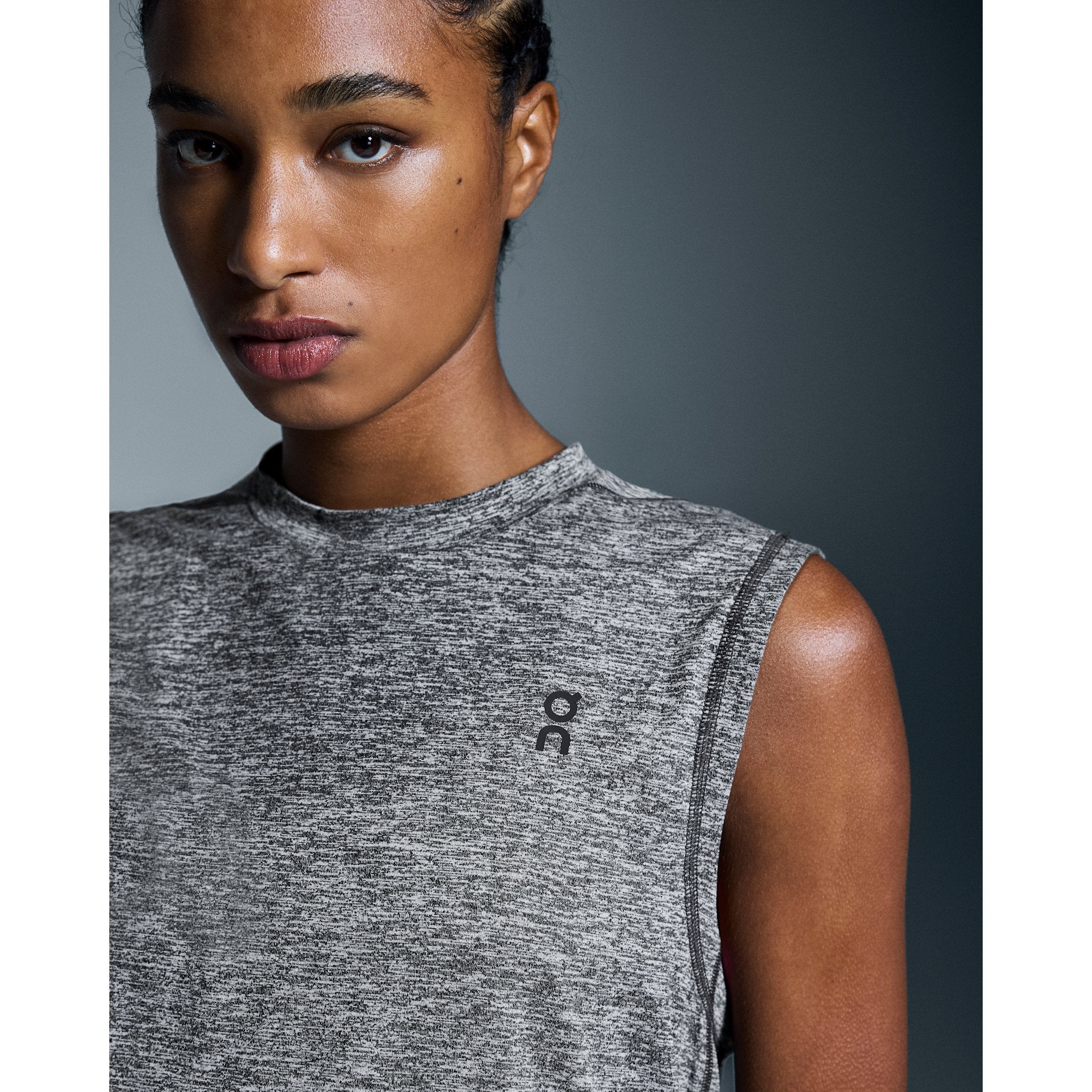 On Courtside Tank Graphite