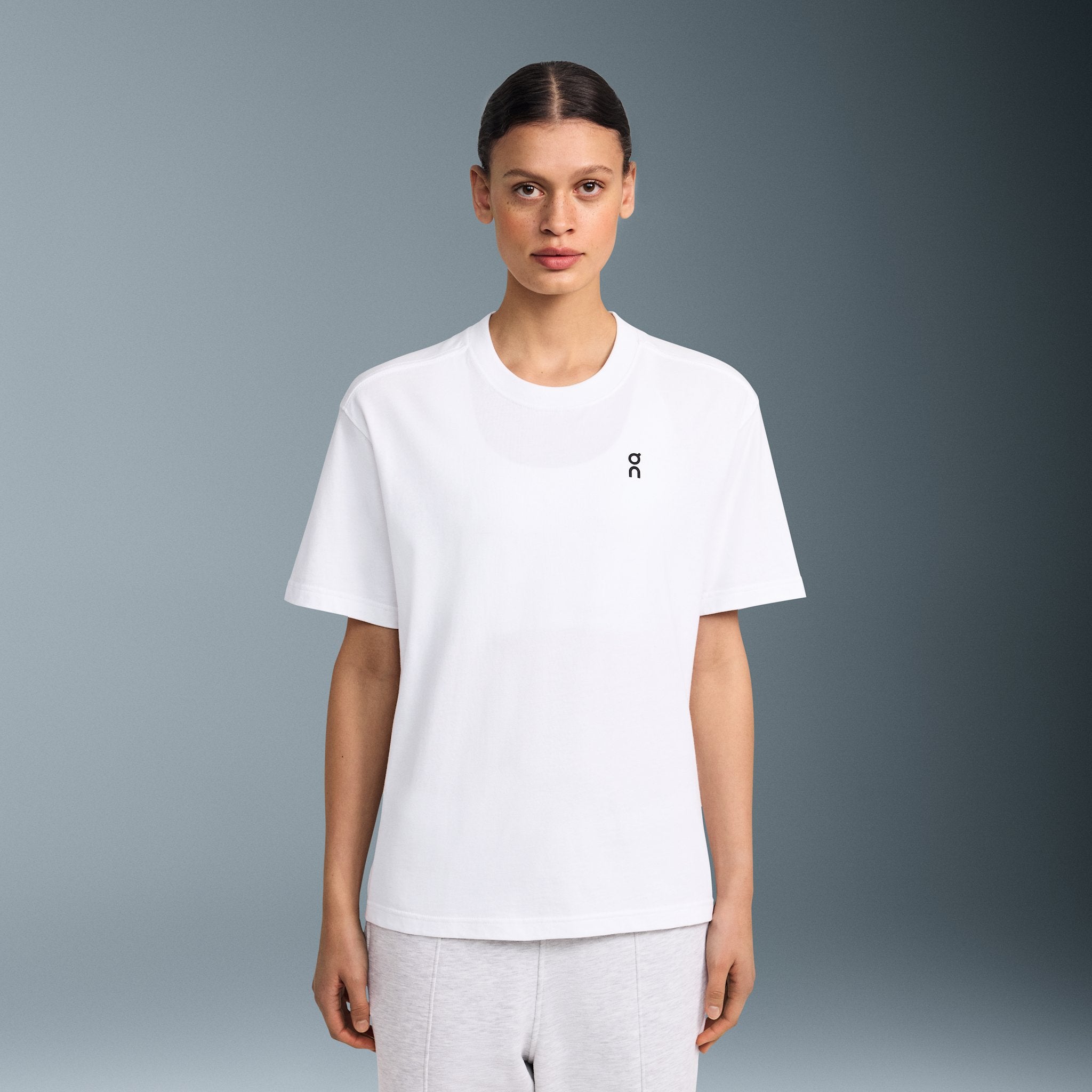 On Club-T Graphic Tennis White