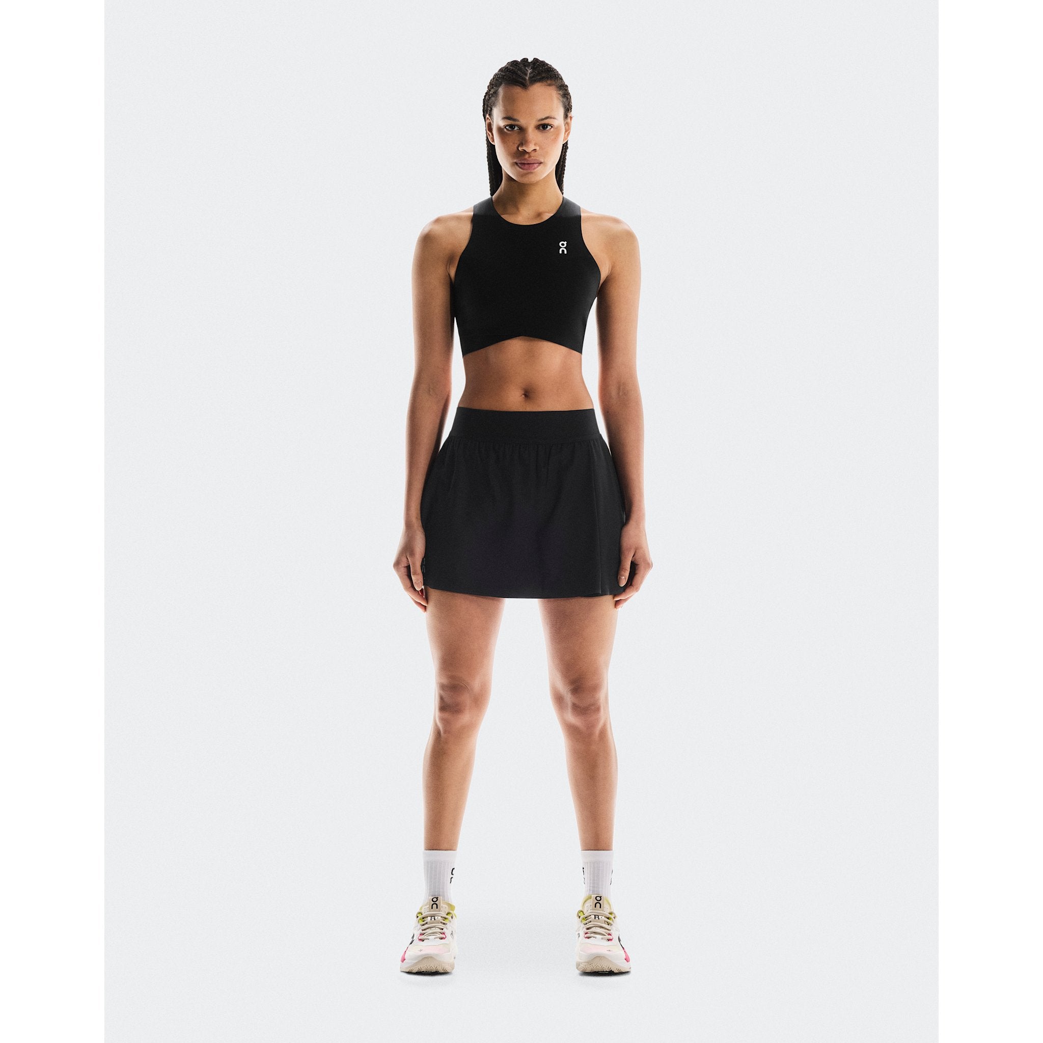 On Court Skirt Pleated Black