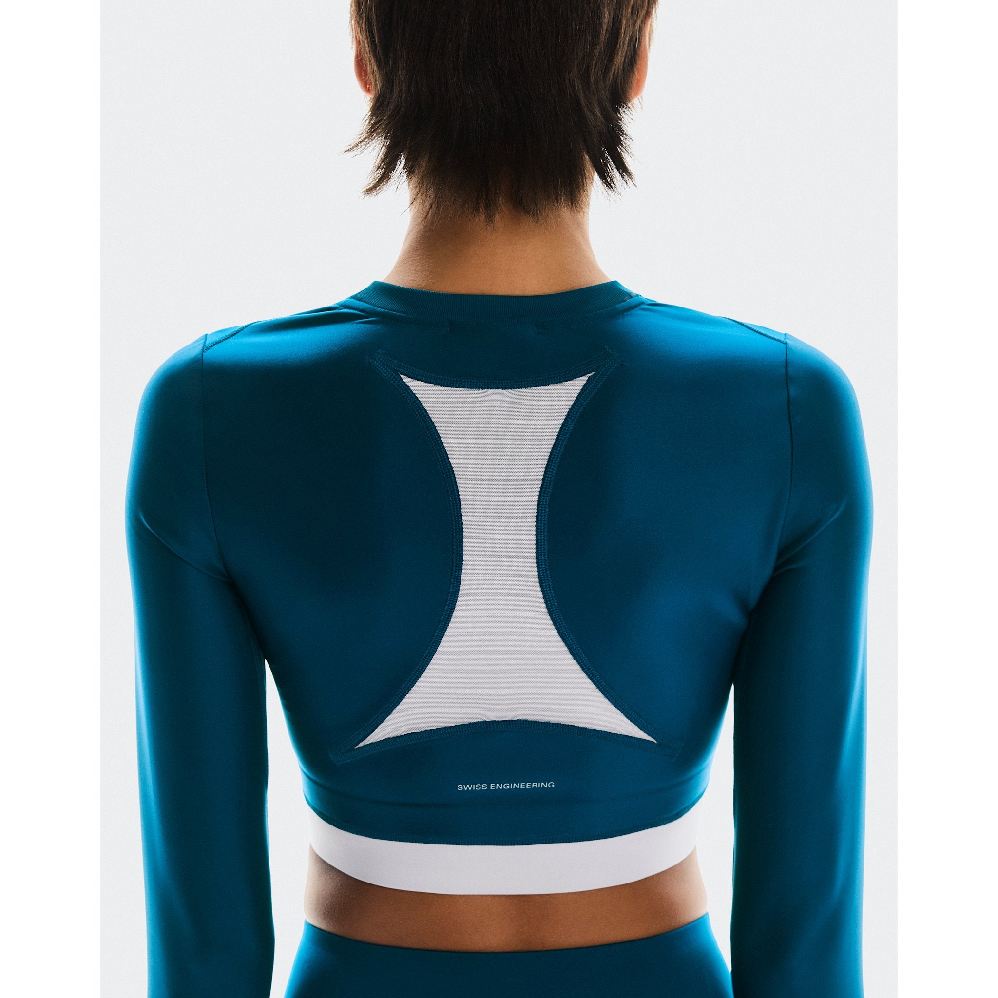On Train Long Sleeve Crop Tempest