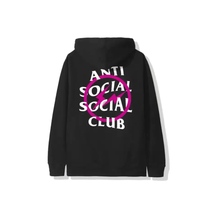 Anti Social Social Club Hoodie "Fragment Pink"