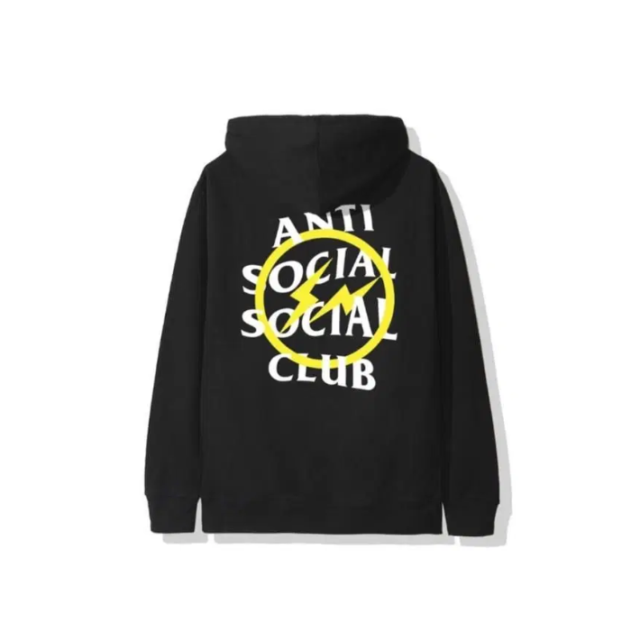 Anti Social Social Club Hoodie "Fragment Yellow"