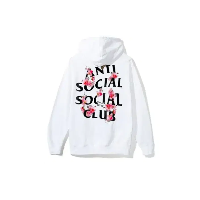 Anti Social Social Club Hoodie "Kkoch White"