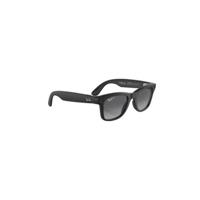 Ray Ban Meta Smart Glasses - Wayfarer Matte Black Graphite Lenses