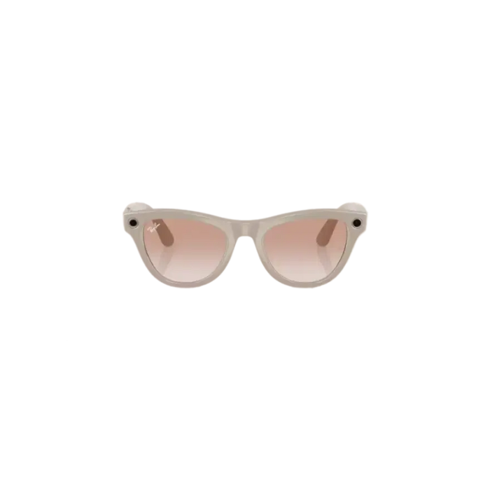 Ray Ban Meta Skyler 'Shiny Chalky Gray'