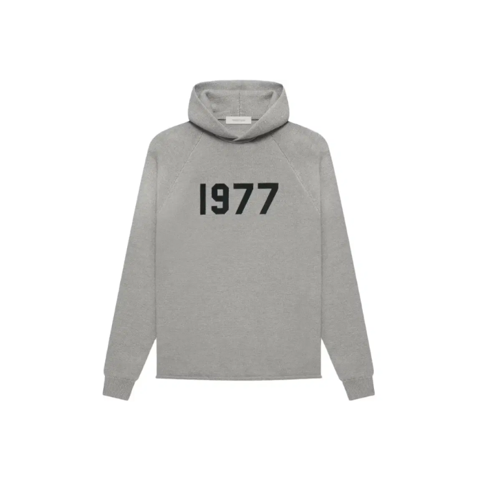 Essentials- Fear of God Hoodie 1977 "Dark Oatmeal"