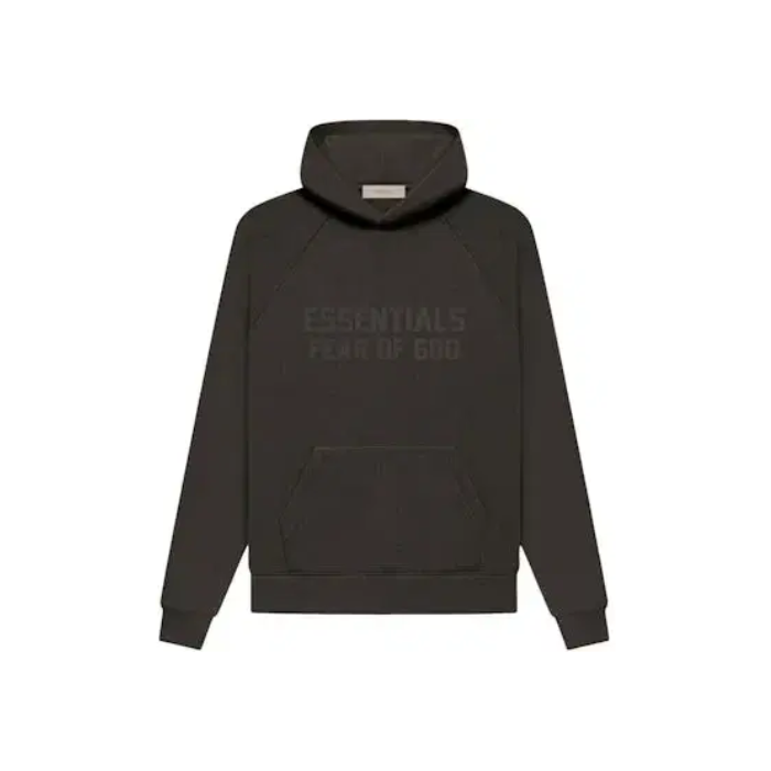 Essentials- Fear of God Hoodie "Off-Black"