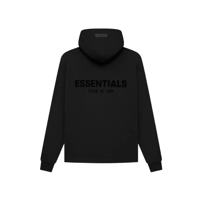 Essentials- Fear of God Pullover Hoodie SS21 "Black/Stretch Limo" (Copy)