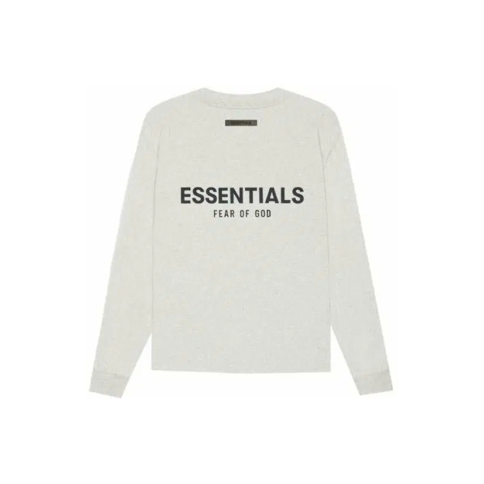 Essentials Long Sleeve Tee SS21 "Light Oatmeal"