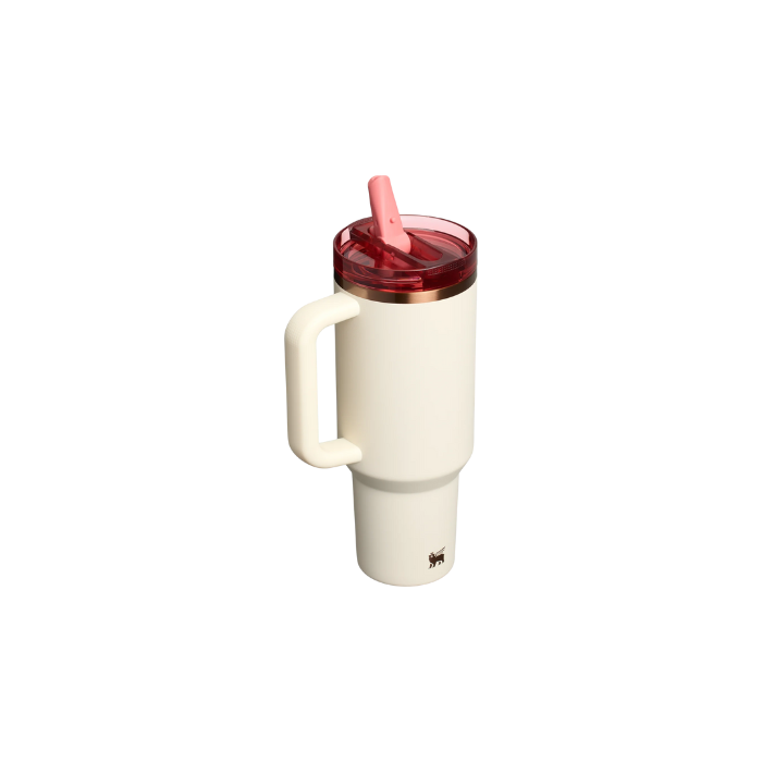 Stanley Quencher ProTour Flip Straw Tumbler "Cream Rose Gold"