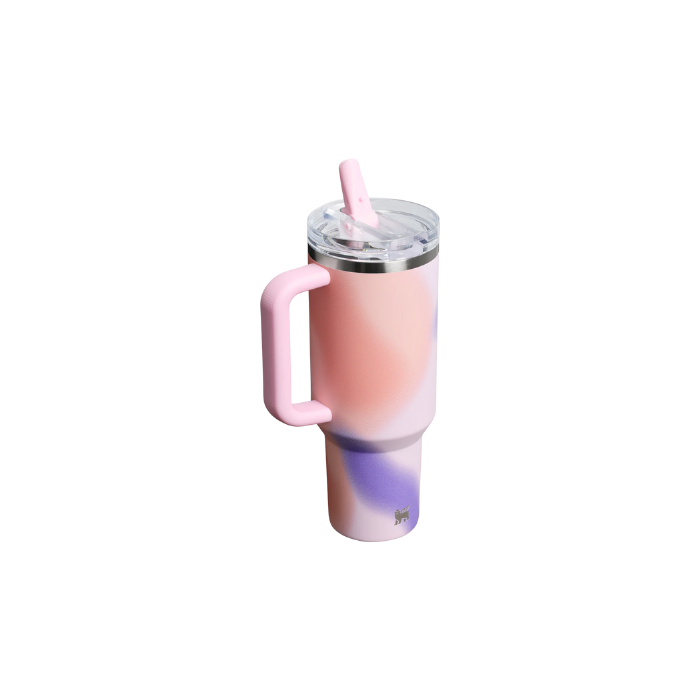 Stanley New Frequency Quencher ProTour Flip Straw Tumbler "Rose Petal Motion"