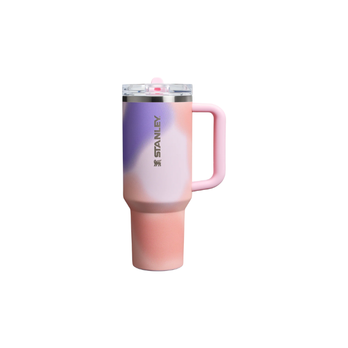 Stanley New Frequency Quencher ProTour Flip Straw Tumbler "Rose Petal Motion"