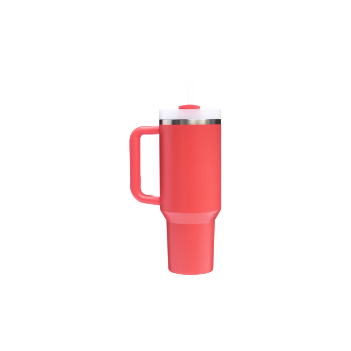 Stanley The Quencher H2.0 Flowstate™ Tumbler "Hot Coral"