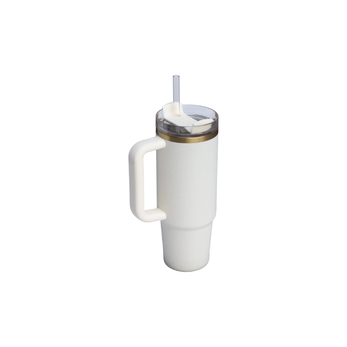 Stanley The Quencher H2.0 Flowstate™ Tumbler "Cream Moon"