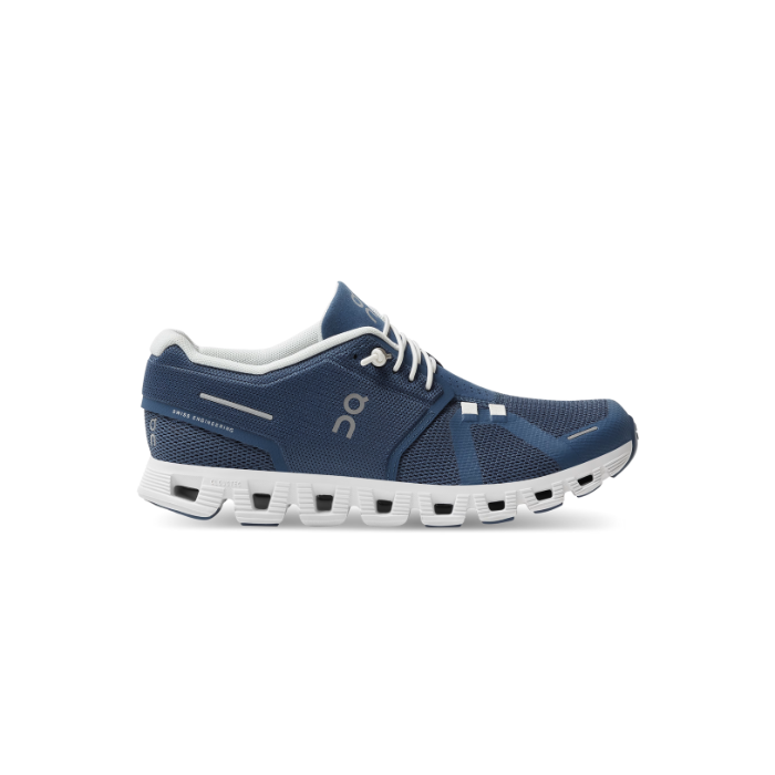On Running Cloud 5 "Denim White"