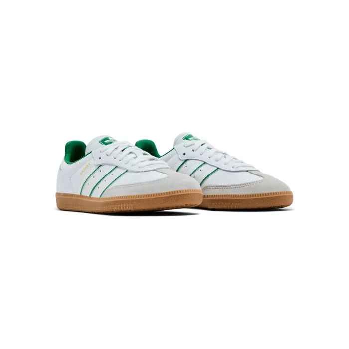 Adidas Samba OG 'Crystal White Green' (Instant Ship)