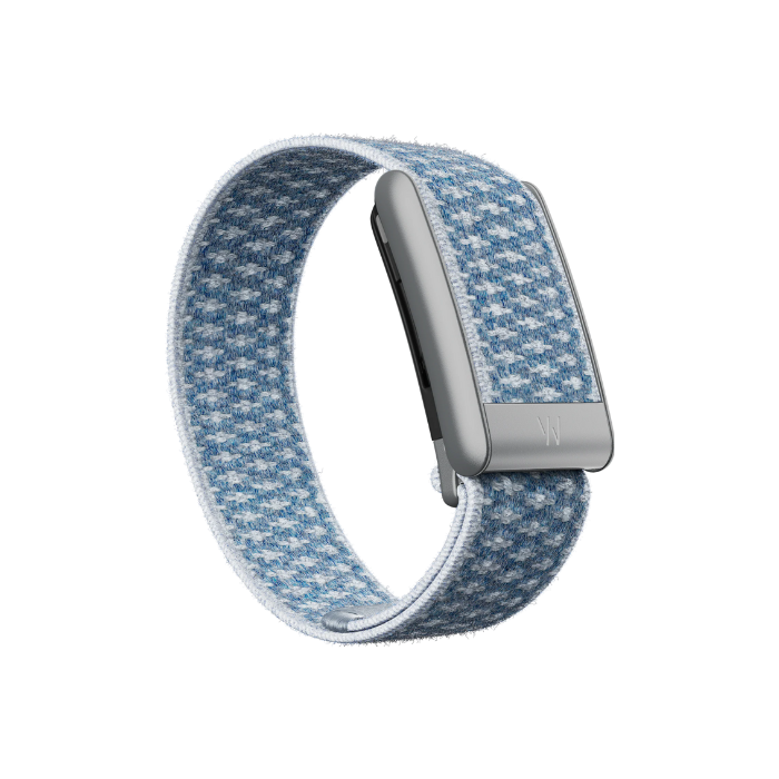 【WOOHWA】STRAP COTTON PT 20mm or 22mm Black Woven Texture Watch Strap, Black