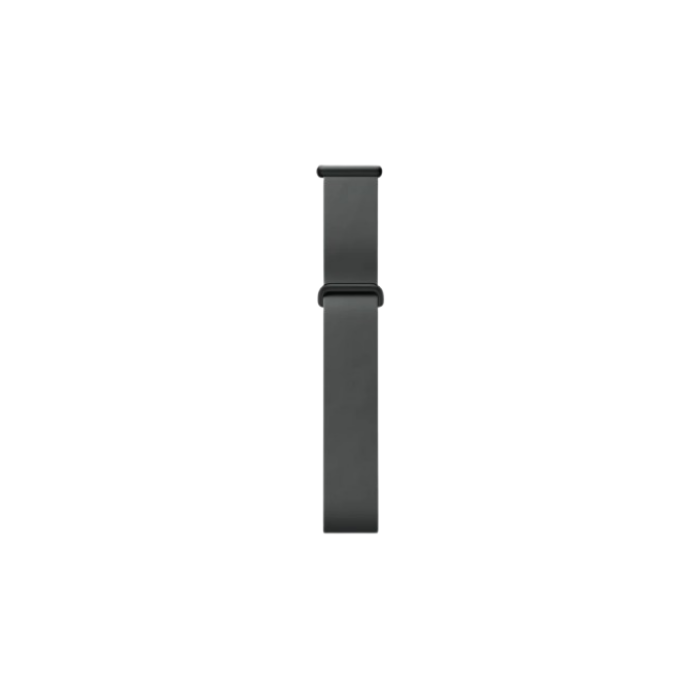 Google Fitbit Air Elevated Modern Band Strap "Obsidian / Matte Black Stainless Steel Clasp" (Strap Only)